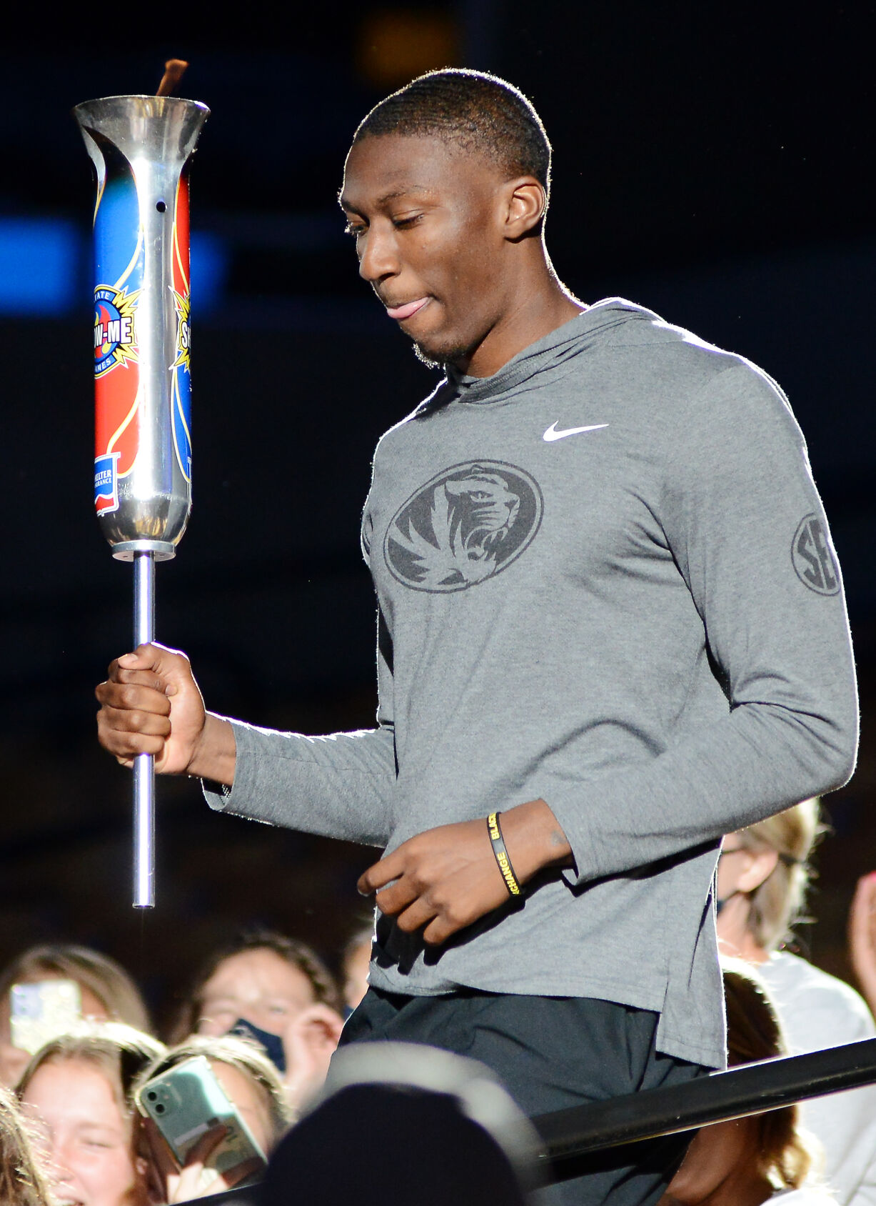 Missouri football player Jalani Williams